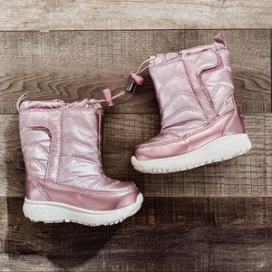 Toddler Size 7 Pink Cat & Jack Snow Boots